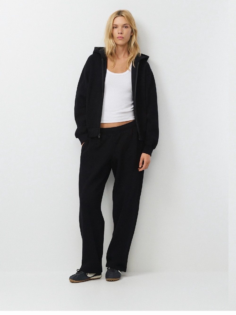 Aritzia Perfect Fit Sweatfleece Cosy Fleece Full Zip